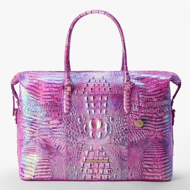 Brahmin Duxbury Weekender - Purple Iris Melbourne