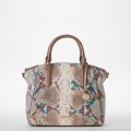Brahmin Duxbury Leather Satchel - Multi Piaffe