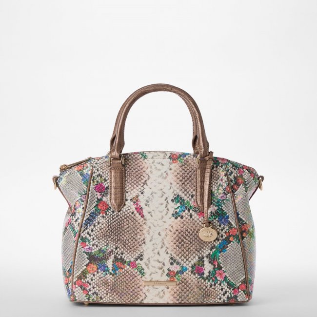 Brahmin Duxbury Leather Satchel - Multi Piaffe