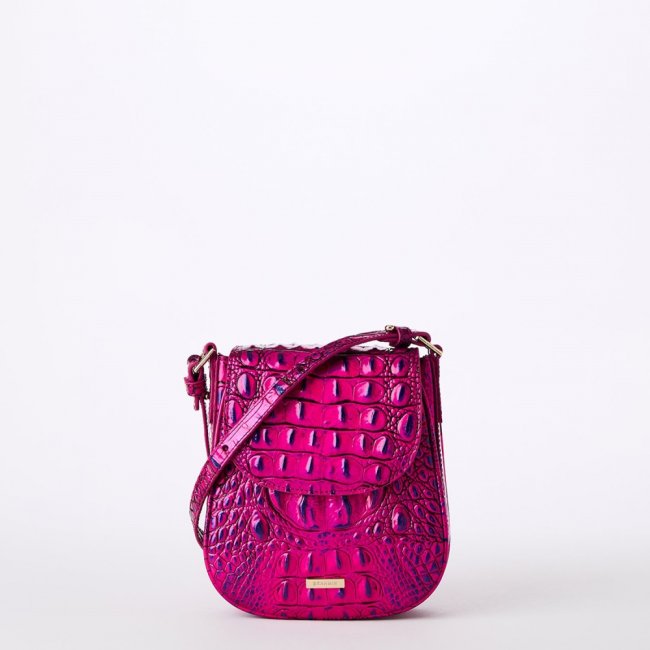 Brahmin Everlee Crossbody - Voltage Violet