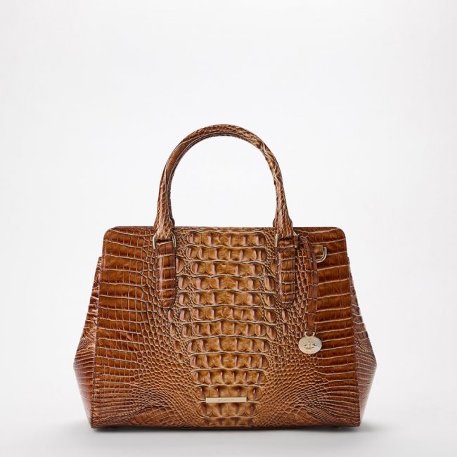 Brahmin Small Finley - Luggage Brown Melbourne