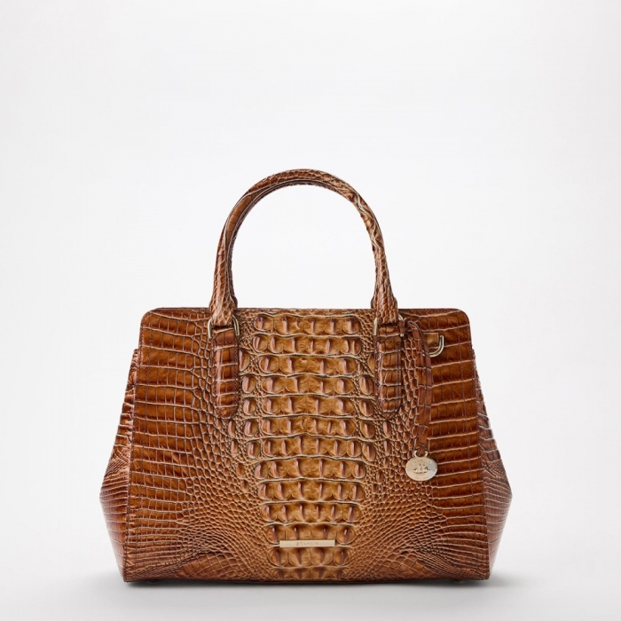 Brahmin Small Finley - Luggage Brown Melbourne