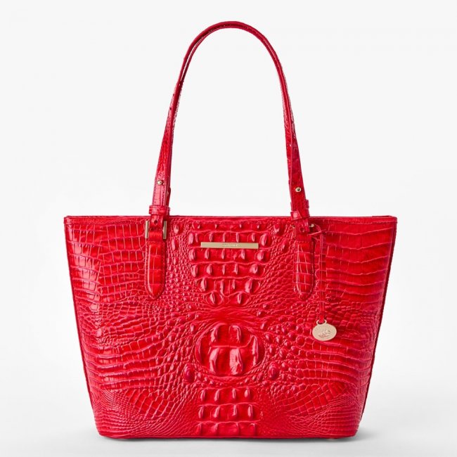 Brahmin Medium Asher - Sriracha Melbourne