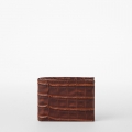 Brahmin Bifold Leather Wallet - Chestnut Baypoint