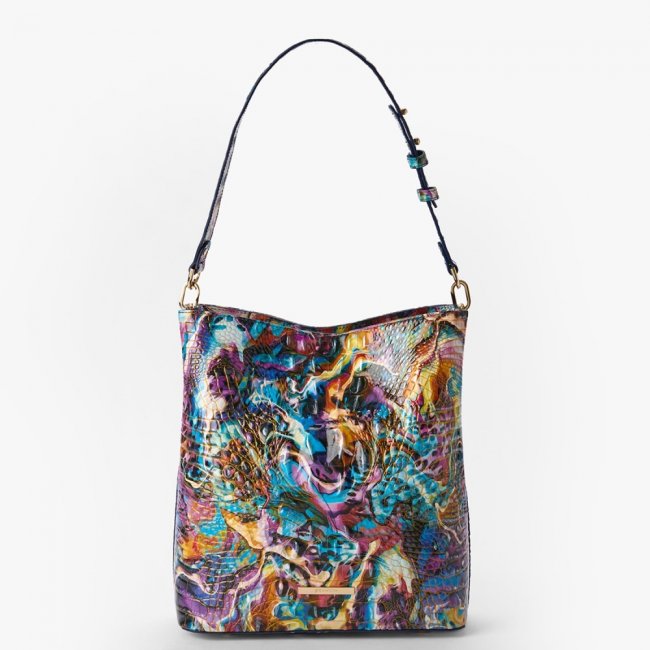Brahmin Celina Leather Bucket Bag - Euphoria Melbourne