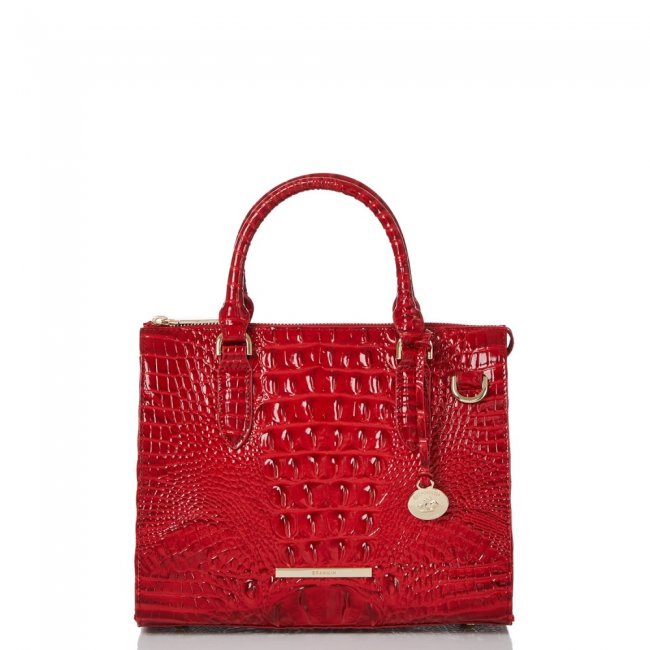 Brahmin Anywhere Convertible Satchel - Carnation Melbourne