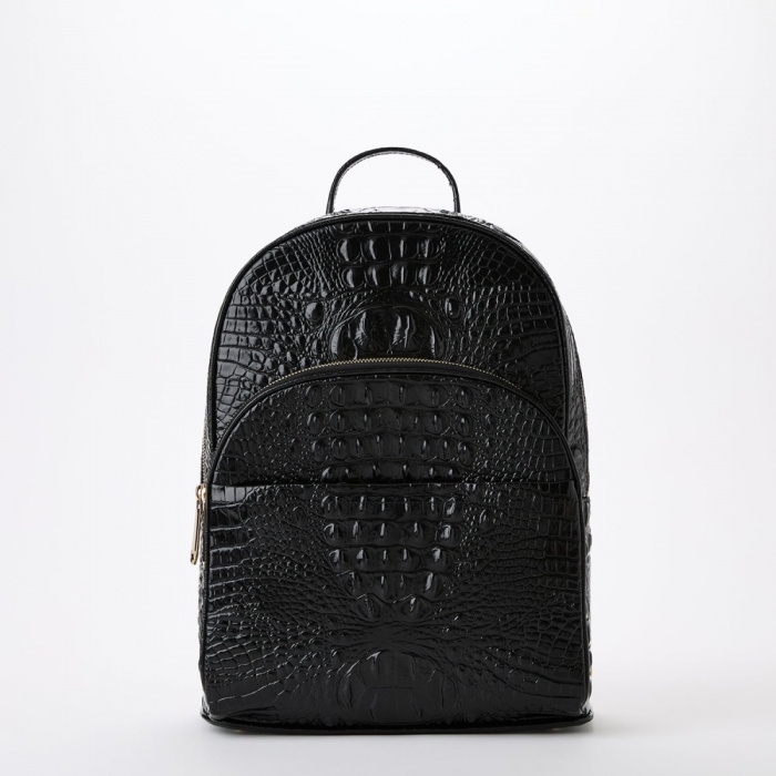 Brahmin Dartmouth Backpack - Black Leather Backpack