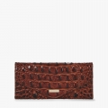 Brahmin Veronica Leather Wallet - Pecan Melbourne