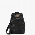 Brahmin Maddie Bucket Bag - Black Melbourne