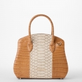 Brahmin Rosetta Leather Satchel - Multi Castalia