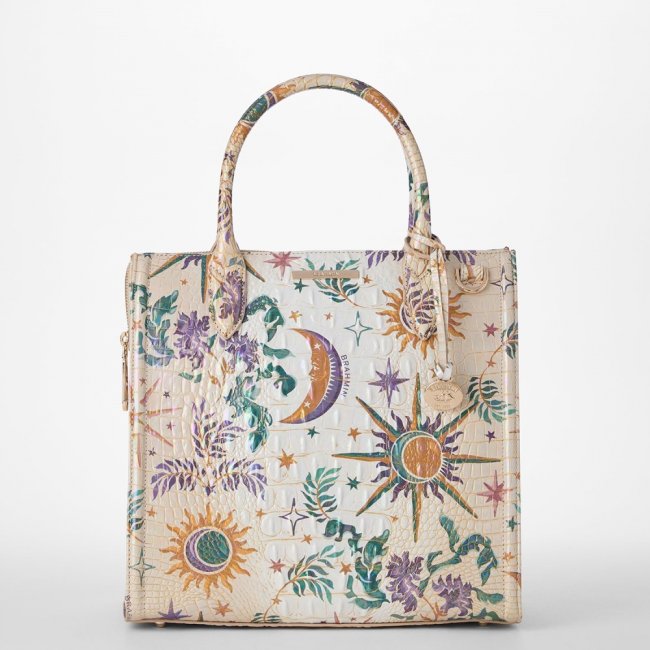 Brahmin Caroline Leather Satchel - Vitality Melbourne