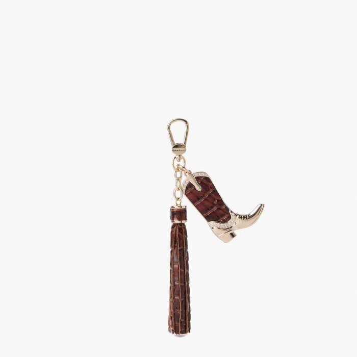 Brahmin Cowgirl Boot Charm Tassel - Pecan Melbourne