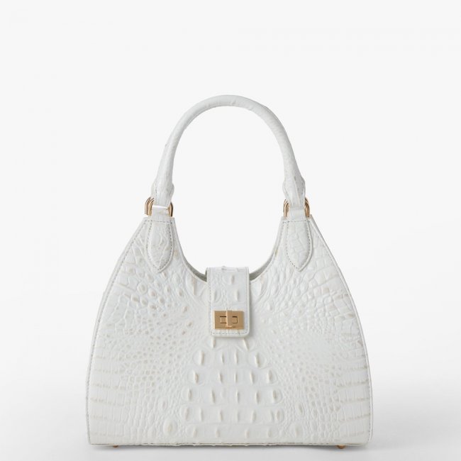 Brahmin Adrian - Sea Salt White Melbourne
