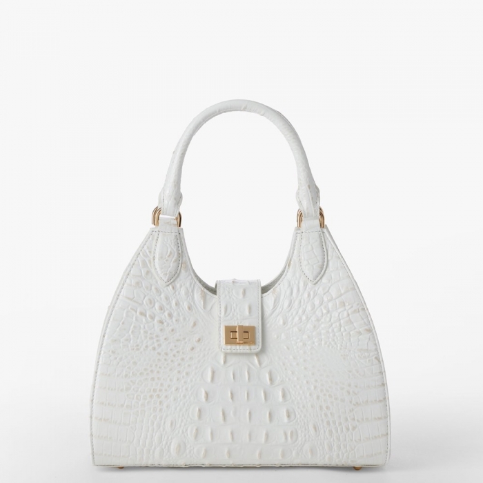 Brahmin Adrian - Sea Salt White Melbourne