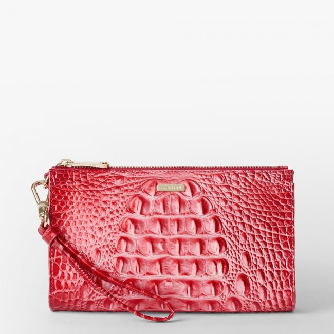Brahmin Daisy Leather Wristlet - Embrace Ombre Melbourne
