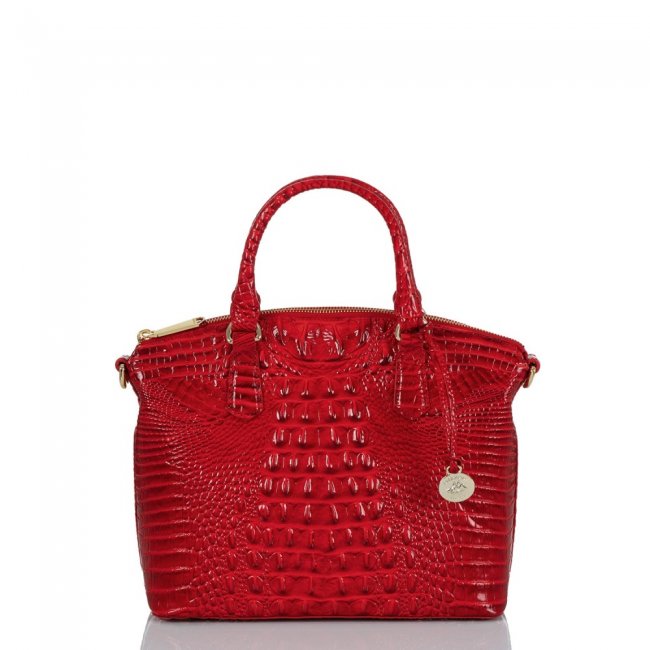 Brahmin Duxbury Leather Satchel - Carnation Melbourne