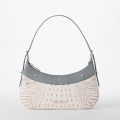 Brahmin Kyrie Leather Shoulder Bag - Snowball Minden