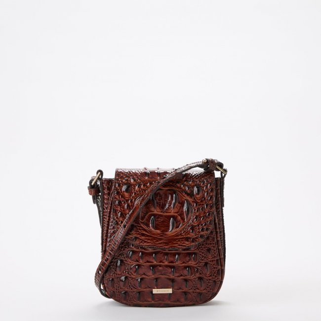 Brahmin Everlee Crossbody - Pecan Melbourne