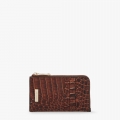 Brahmin Lennon Leather Wallet - Pecan Melbourne