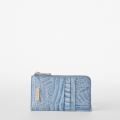 Brahmin Lennon Leather Wallet - Heavenly Blue Melbourne