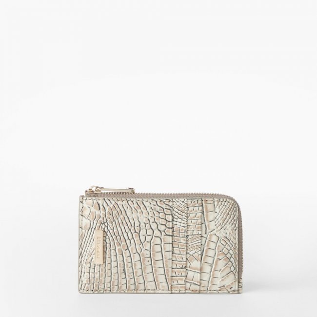 Brahmin Lennon Leather Wallet - Timeless Taupe Ombre Melbourne