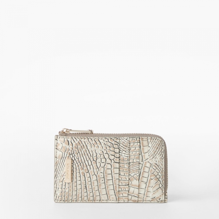 Brahmin Lennon Leather Wallet - Timeless Taupe Ombre Melbourne