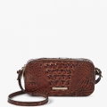 Brahmin Danica Leather Crossbody - Pecan Melbourne
