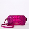 Brahmin Danica Leather Crossbody - Voltage Violet