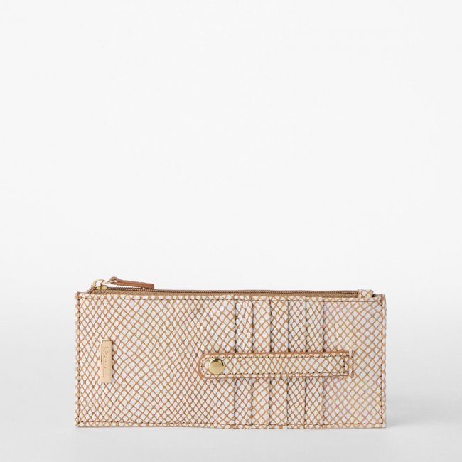 Brahmin Credit Card Wallet - Tiramisu Melbourne FL