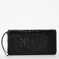 Brahmin Skyler Leather Clutch - Black Melbourne