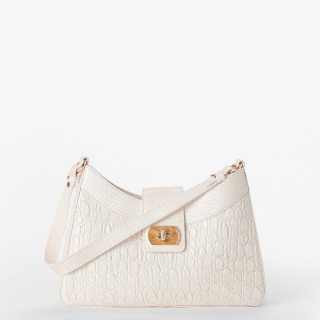 Brahmin Esme - Sea Salt White Carman