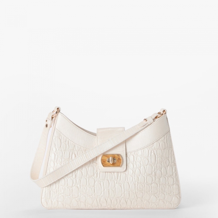 Brahmin Esme - Sea Salt White Carman