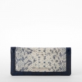 Brahmin Ady Leather Wallet - Anchor Cirrus