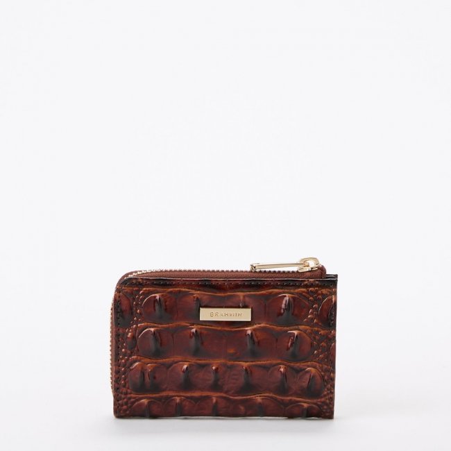 Brahmin Anita Leather Wallet - Pecan Melbourne