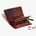 Brahmin Hannah Leather Wallet - Black Melbourne