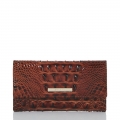 Brahmin Cordelia Leather Wallet - Pecan Melbourne