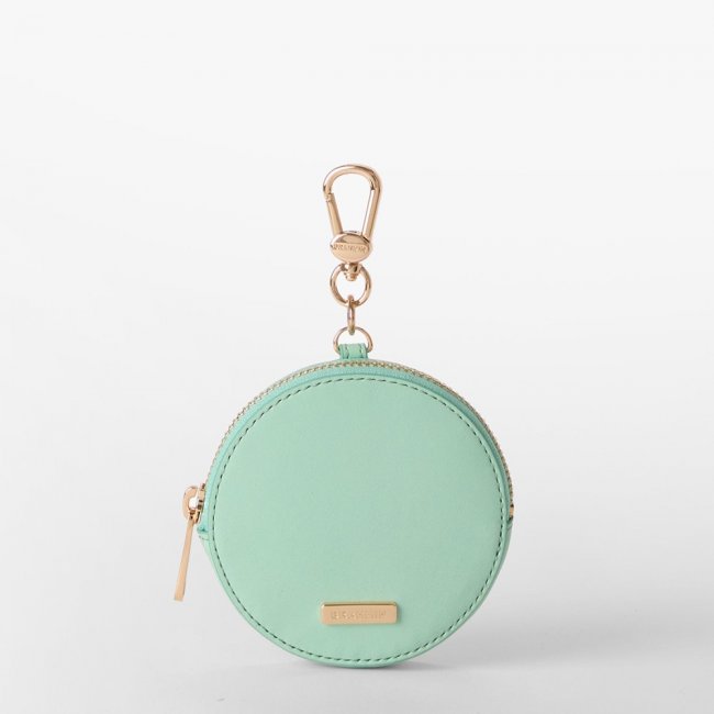 Brahmin Circle Coin Purse - Mint Austral