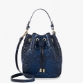 Brahmin Melinda Leather Bucket Bag - Anchor