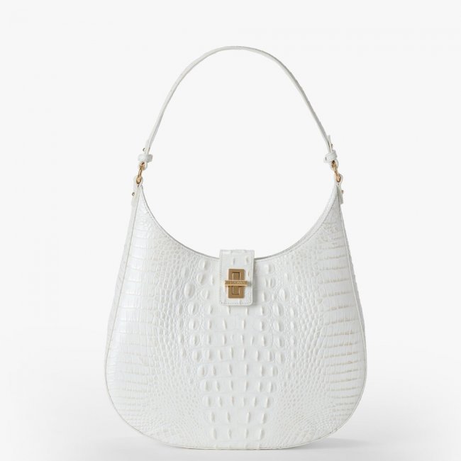 Brahmin Fallon - Sea Salt White Melbourne