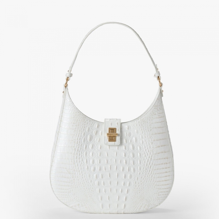 Brahmin Fallon - Sea Salt White Melbourne