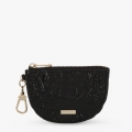Brahmin Britt Leather Coin Purse - Black Melbourne