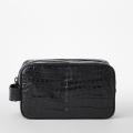 Brahmin Dylan Leather Toiletry Case - Black Baypoint
