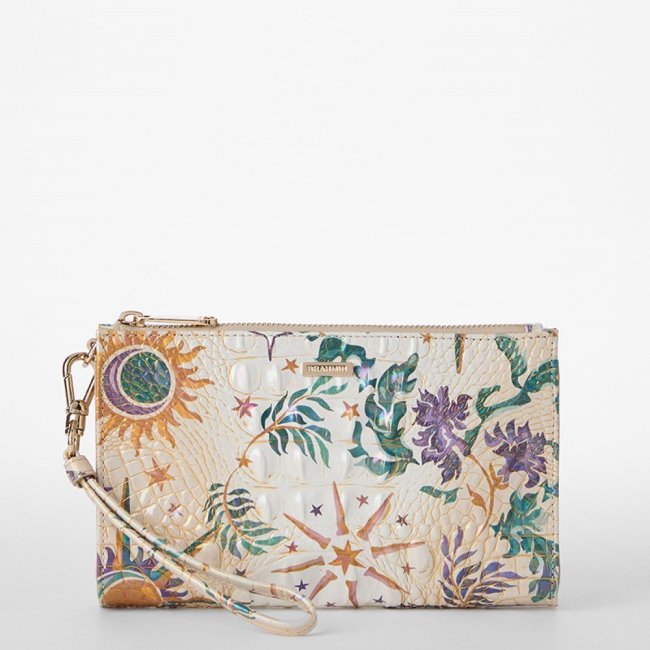 Brahmin Daisy Leather Wristlet - Vitality Melbourne
