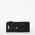 Brahmin Credit Card Leather Wallet - Black Melbourne