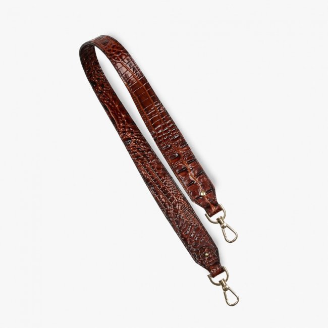 Brahmin Leather Fashion Strap - Pecan Melbourne