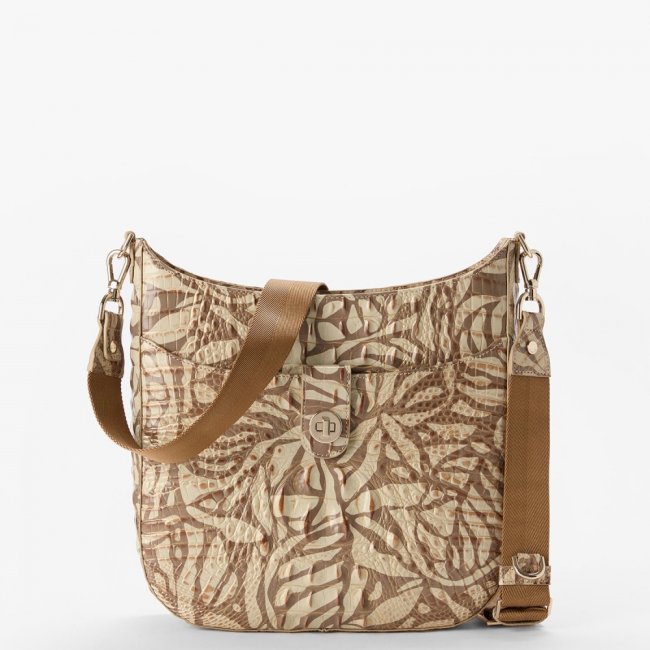 Brahmin Leia Leather Crossbody - Stepping Stone Melbourne