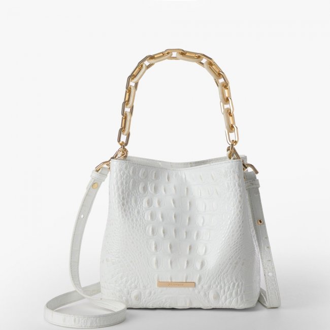 Brahmin Mod Mini Amelia - Sea Salt White Melbourne