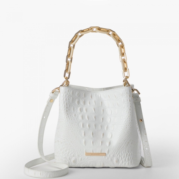 Brahmin Mod Mini Amelia - Sea Salt White Melbourne
