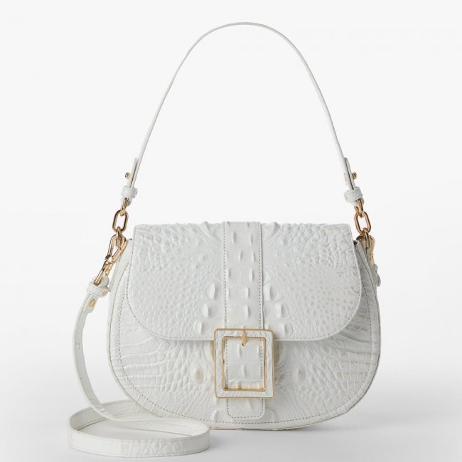 Brahmin Cynthia - Sea Salt White Melbourne