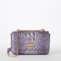 Brahmin Rosa Leather Crossbody - Purple Glitter Melbourne